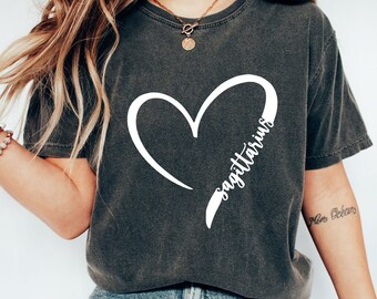 Sagittarius Zodiac T-Shirt - Women's Astrology Gift Shirt