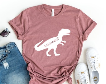 Camiseta de Mamá Saurio, Mamá Dinosaurio Trex, Regalo para el Día de la Madre