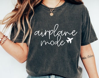 Airplane Mode T-Shirt – Women's Travel Vacation Tee
