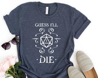 Dungeons and Dragons Shirt, Role Playing Game, Bella Canvas Tee