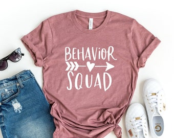 Behavior Squad T-Shirt, Bella Canvas Unisex T-Shirt