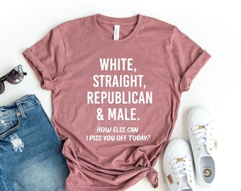 Political Slogan Bella Canvas T-Shirt, Funny Anti-Biden Tee