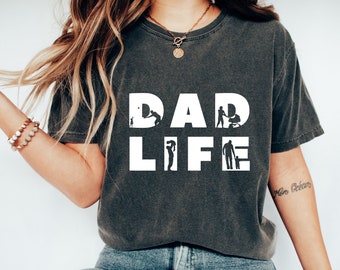 T-shirt Dad Life - Cadeau de fête des pères pour un nouveau papa
