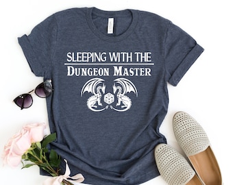 Dungeon Master Dragons Graphic T-Shirt, D&D Game Shirt
