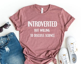 Introverted But Willing To Discuss skincare Shirt, Introvert Shirt, Introvert Shirt, Esthetician Shirt, Esthetician Gift