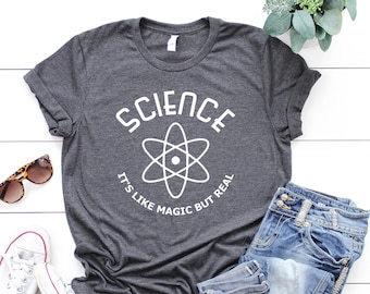 Science Like Magic Graphic Tee, Scientist Gift