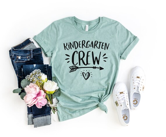 Kindergarten Crew T-Shirt Back To School Teacher Gifts Kindergarten Crew T-Shirt Back To School Teacher Gifts