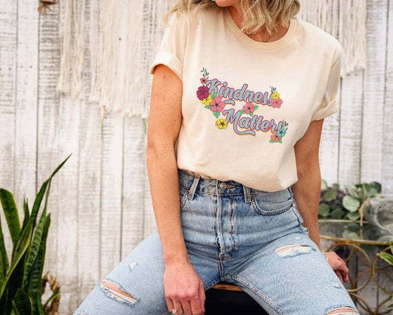 Be Kind Always Floral Trendy Shirt Be Kind Always Floral Trendy Shirt