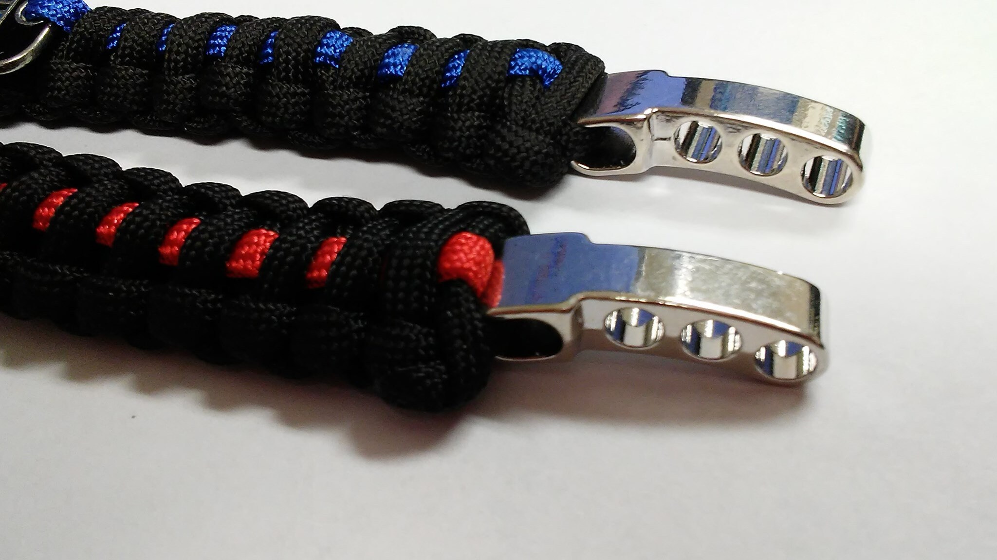 Thin Blue & Red Line Paracord Wristbands Etsy
