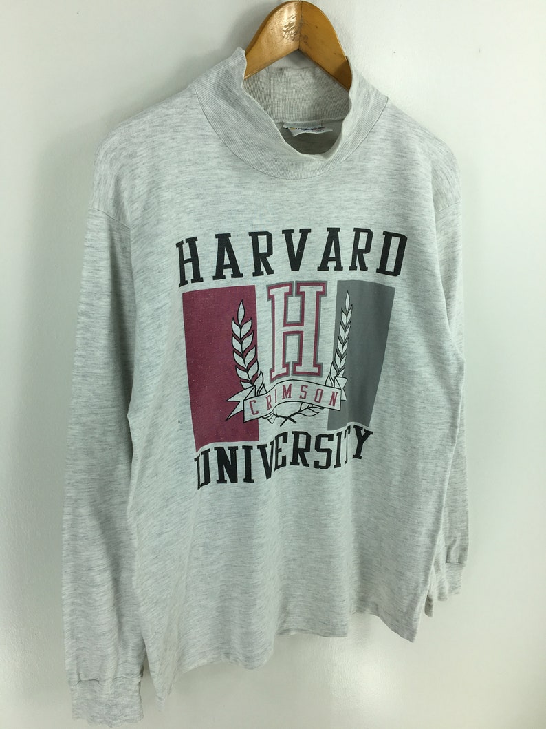 Vintage Harvard University Gray Sweatshirts Large Harvard | Etsy
