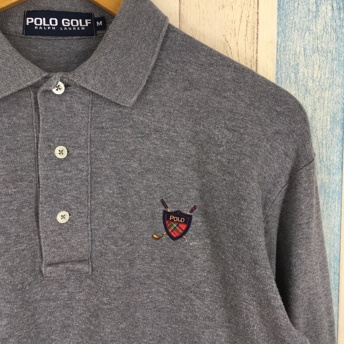 Polo Golf Shirt Medium Vintage 1990's Polo Ralph Lauren | Etsy