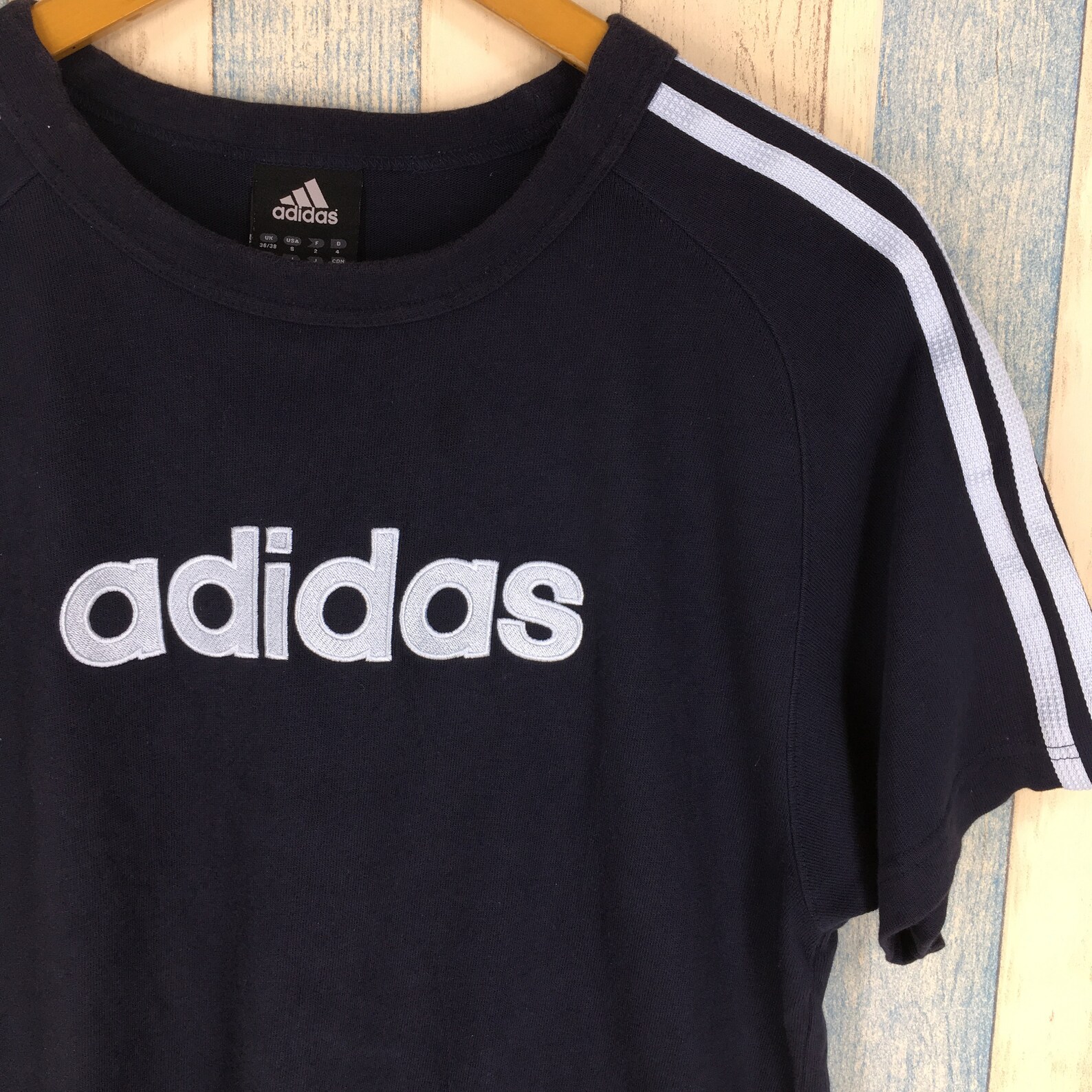 Vintage 90's Adidas Equipment Tshirt Black Medium Adidas | Etsy