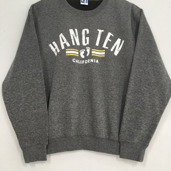 Vintage Hang Ten California Sweatshirt Medium Han… - image 3