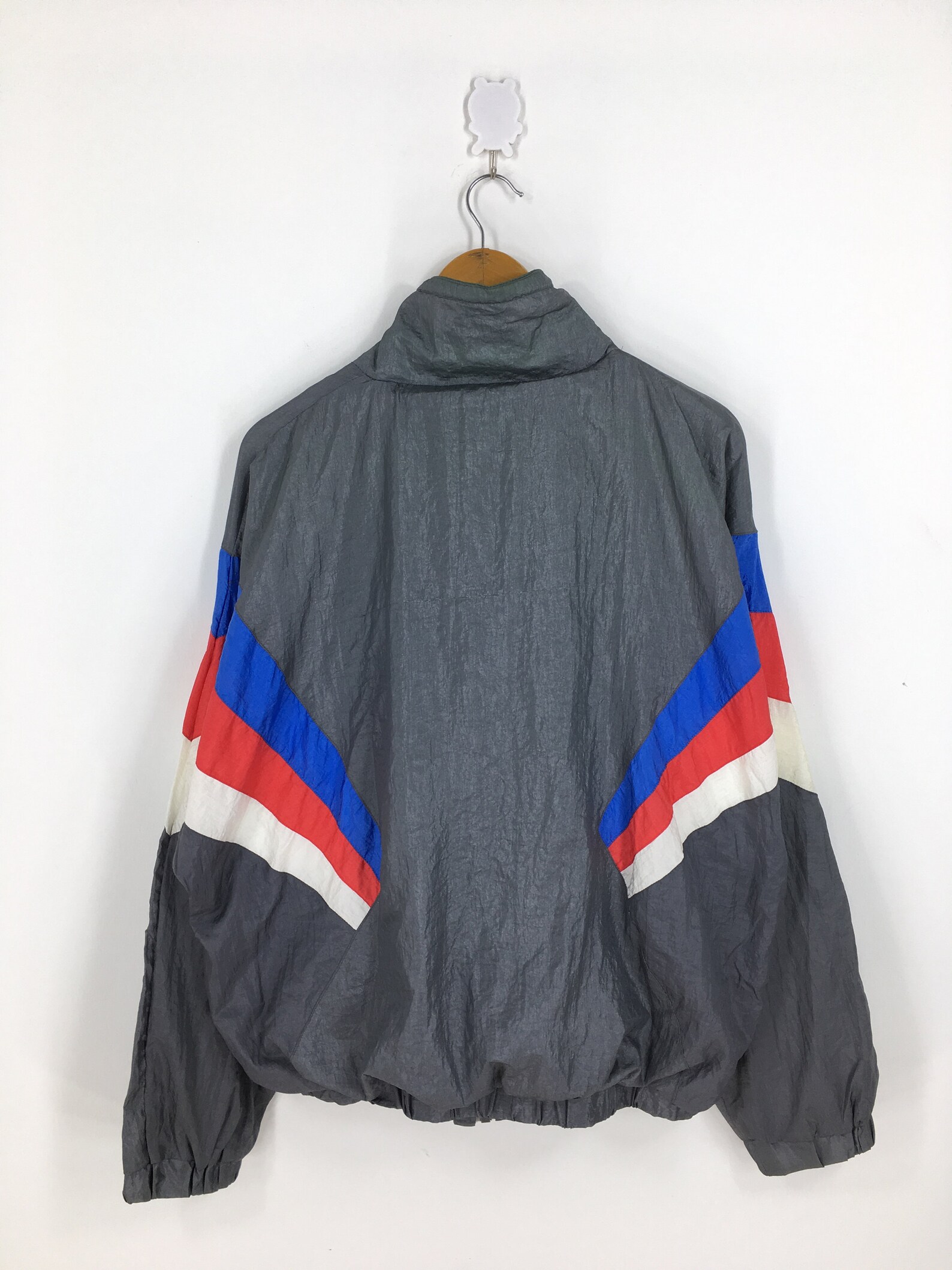 Givenchy Windbreaker Light Jacket Gray Large Vintage 90's | Etsy