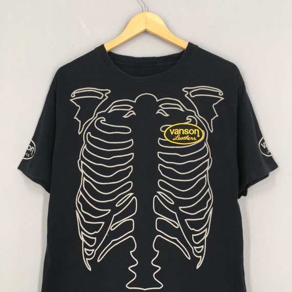 Vintage Vanson Leathers Biker Skeleton 