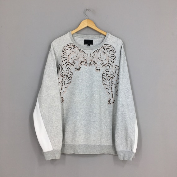Tiger Sweatshirt Xxlarge Gray Sean John 