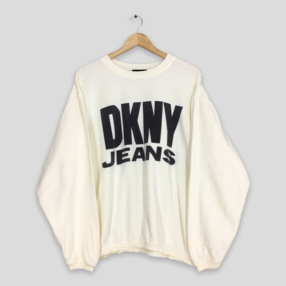 dkny sweatshirt white