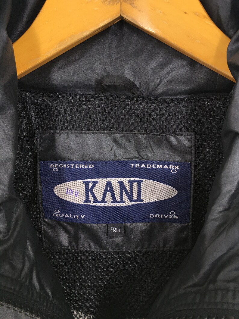 Karl Kani Sport Hoodie Jacket XLarge Vintage 90s Kani Windrunner Hip Hop Rap Fubu Streetwear Karl Kani Jeans Windbreaker XL
