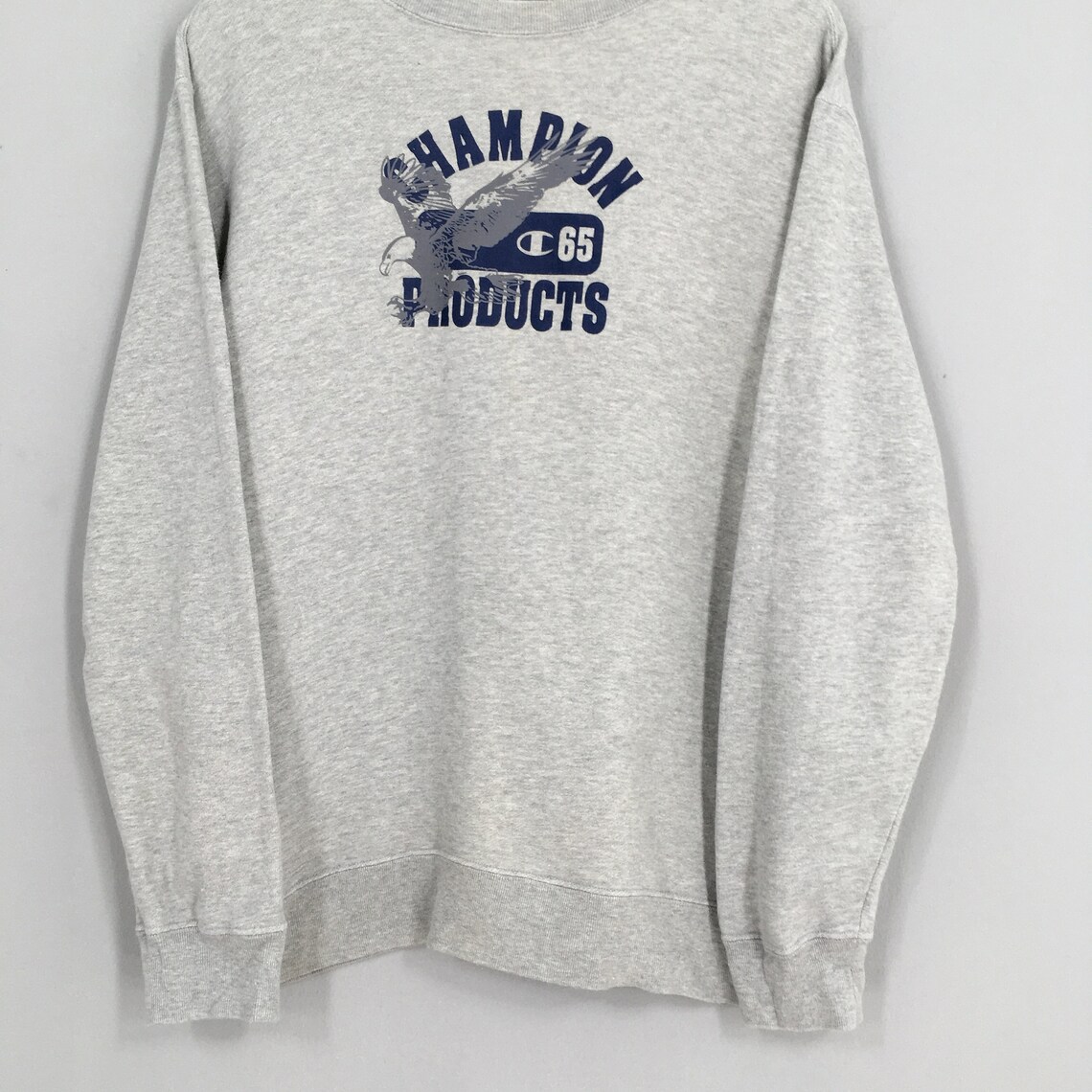 Champion Products Gray Jumper Medium Vintage 90s Champion | Etsy