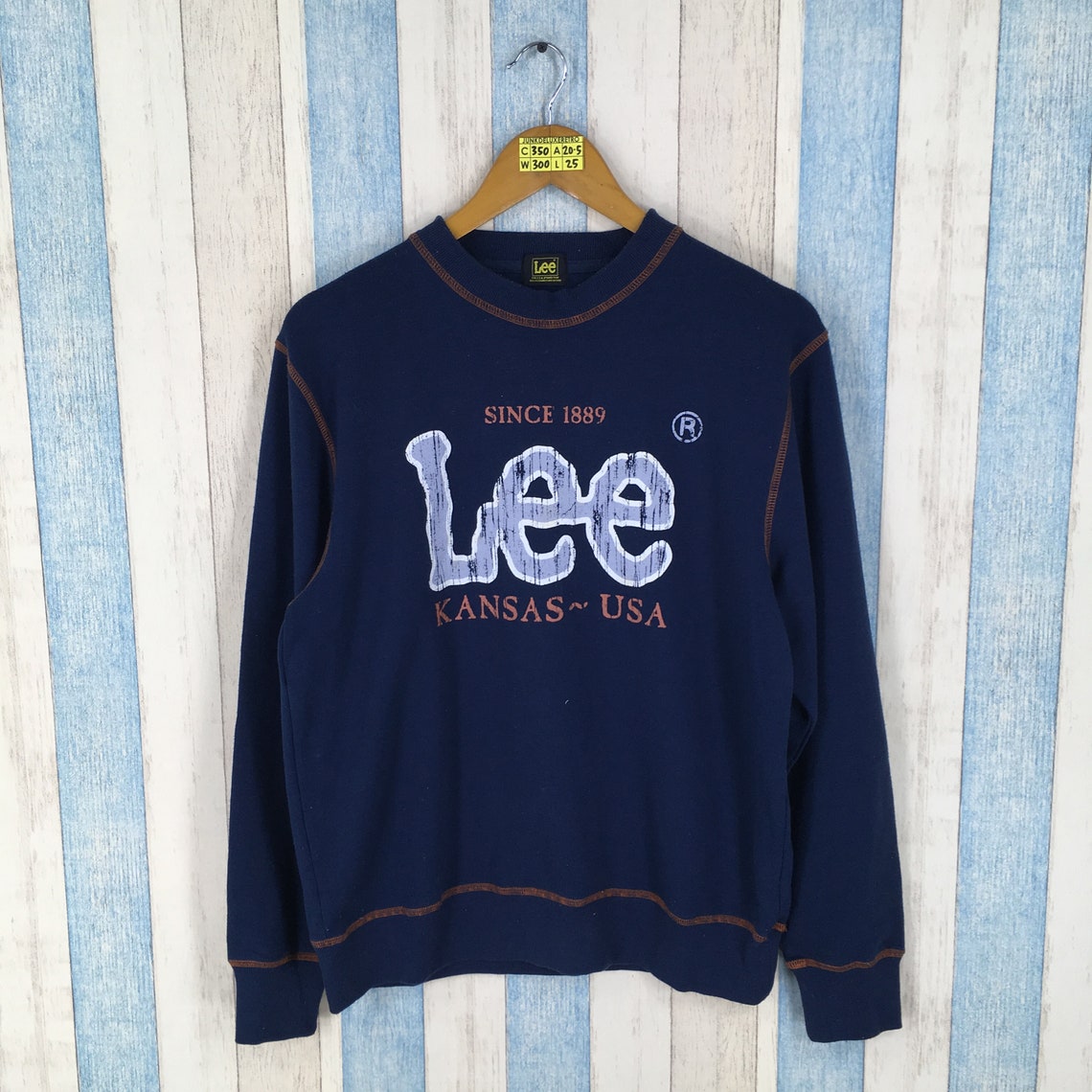 Vintage Lee Crewneck Sweater Women Sweater Vtg Lee 90's | Etsy