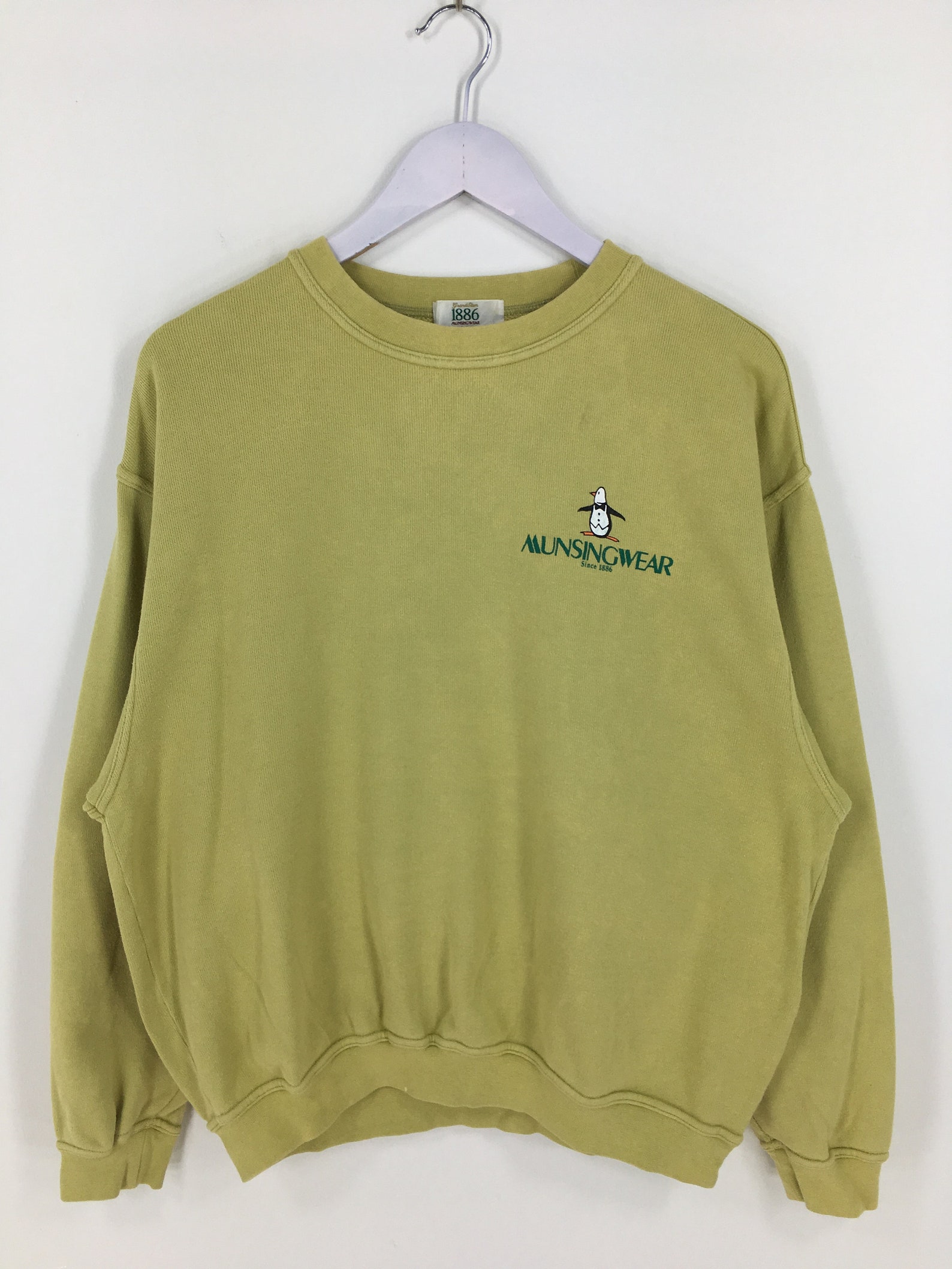 Munsingwear Knitwear Sweatshirt Large Vintage 90's | Etsy