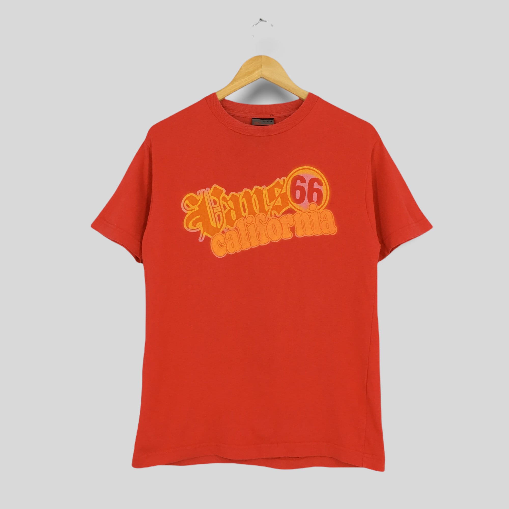 Red Tshirt Small 90s Vans 66 