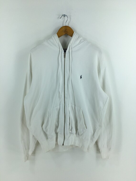polo white sweatshirt