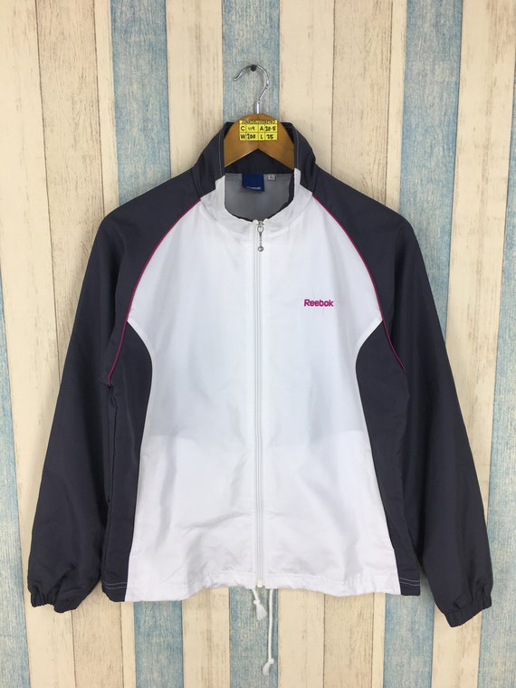 Reebok Ladies Windbreaker Large Vintage Reebok Win