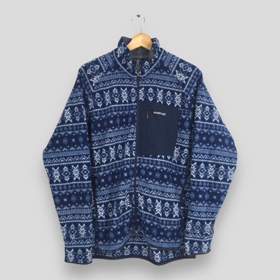 Vintage Mont-bell Fleece Climaplus Sweater Medium… - image 1