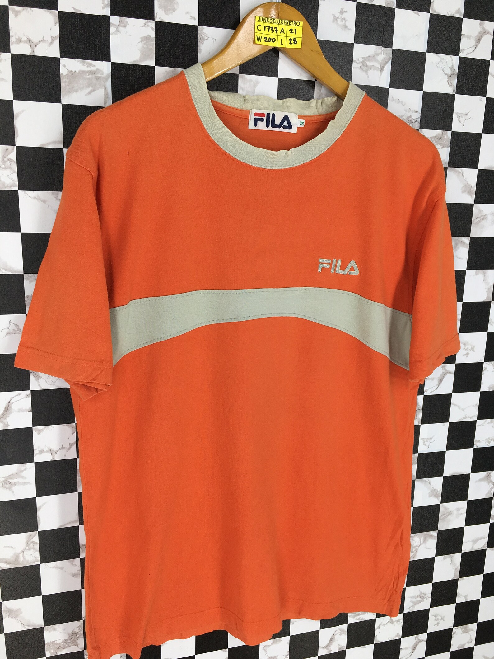 Fila Italias Tshirt Medium Vintage 90's Fila Biella Italia | Etsy