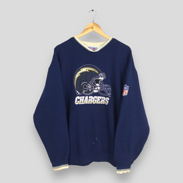 Vintage 90s San Diego Chargers Nfl Sweatshirt Crewneck Large San Diego Chargers National Football Pullover San Diego Charger Sweater Size L