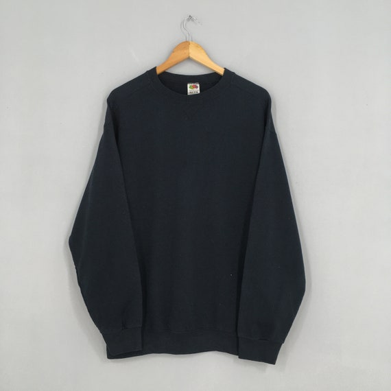 Vintage 90s Fruit of the Loom Black 