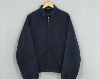 polo ralph lauren harrington jacket in black