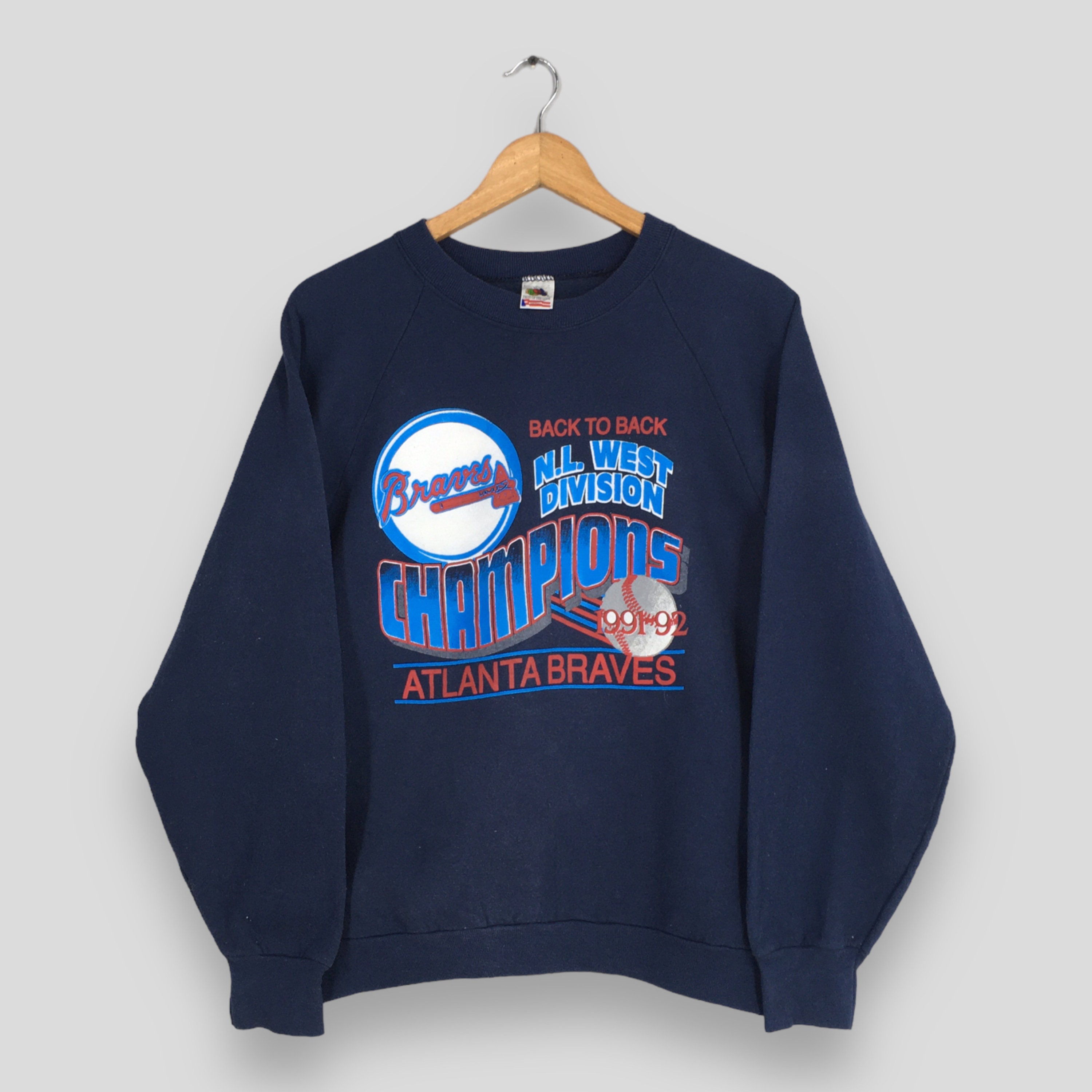 atlanta braves sweatshirt world series