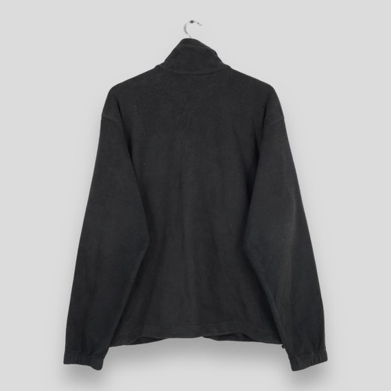 Vintage Men’s Columbia Black Fleece Sweater Large… - image 7