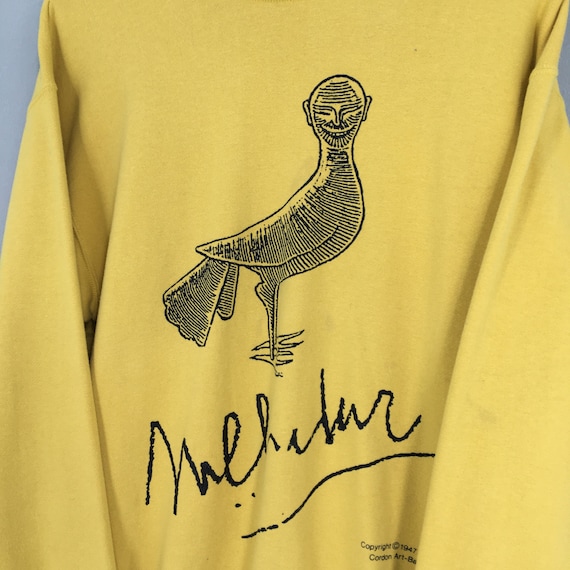 Vintage M.C. Escher Another World (1947) Artwork Swea… Gem