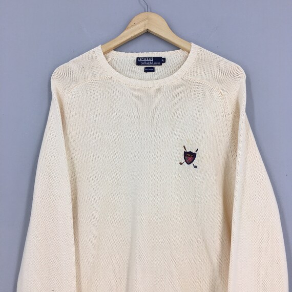 Polo deals sweater vintage