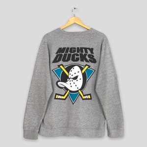 YOUTH Vintage Anaheim MIGHTY DUCKS Apex One JACKET PULLOVER NWT NEW OldStk  Last1