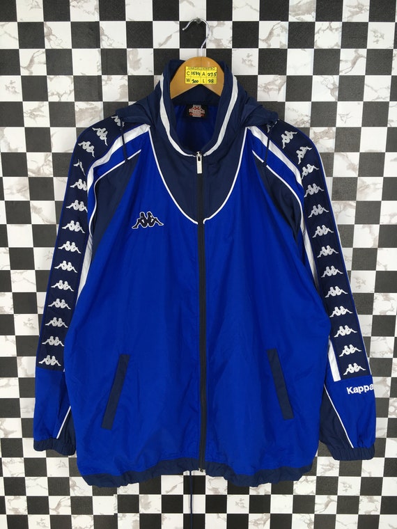 Kappa Blue Jacket Men Large Vintage 1990's Kappa I