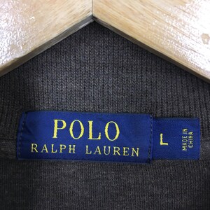 Vintage Polo Ralph Lauren Pony Brown Sweater Large 1990's - Etsy