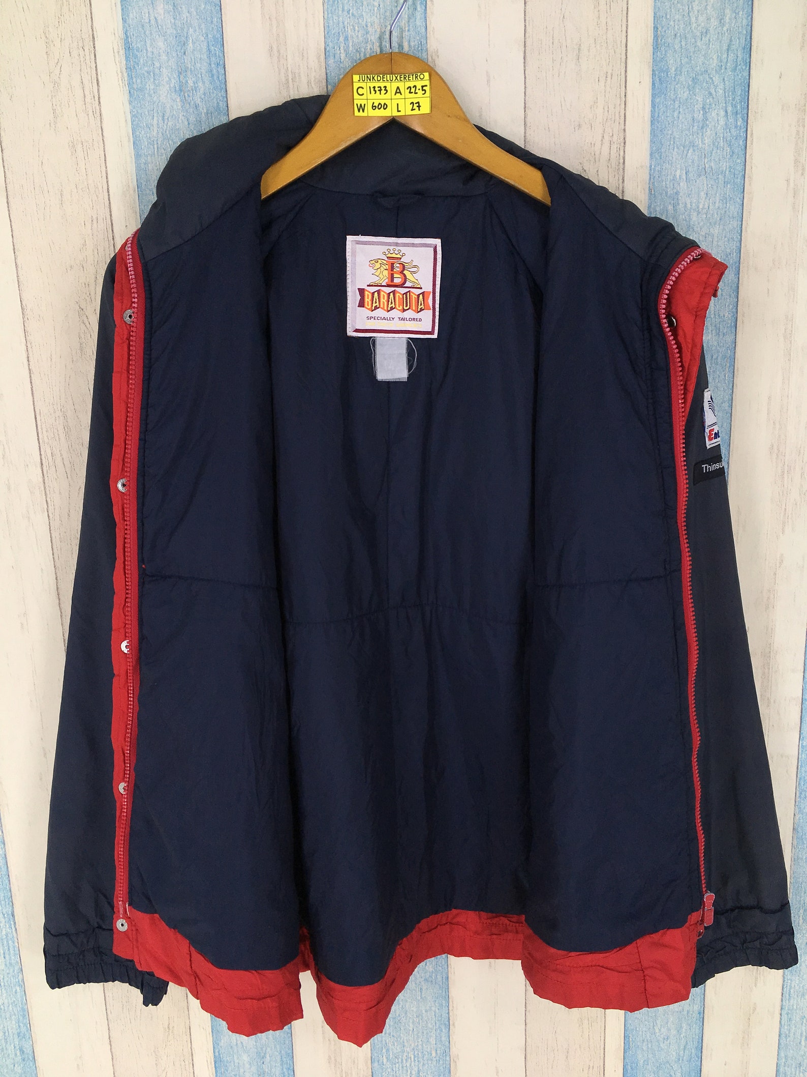 Vintage Baracuta Jacket Thinsulate Unisex Large Baracuta | Etsy