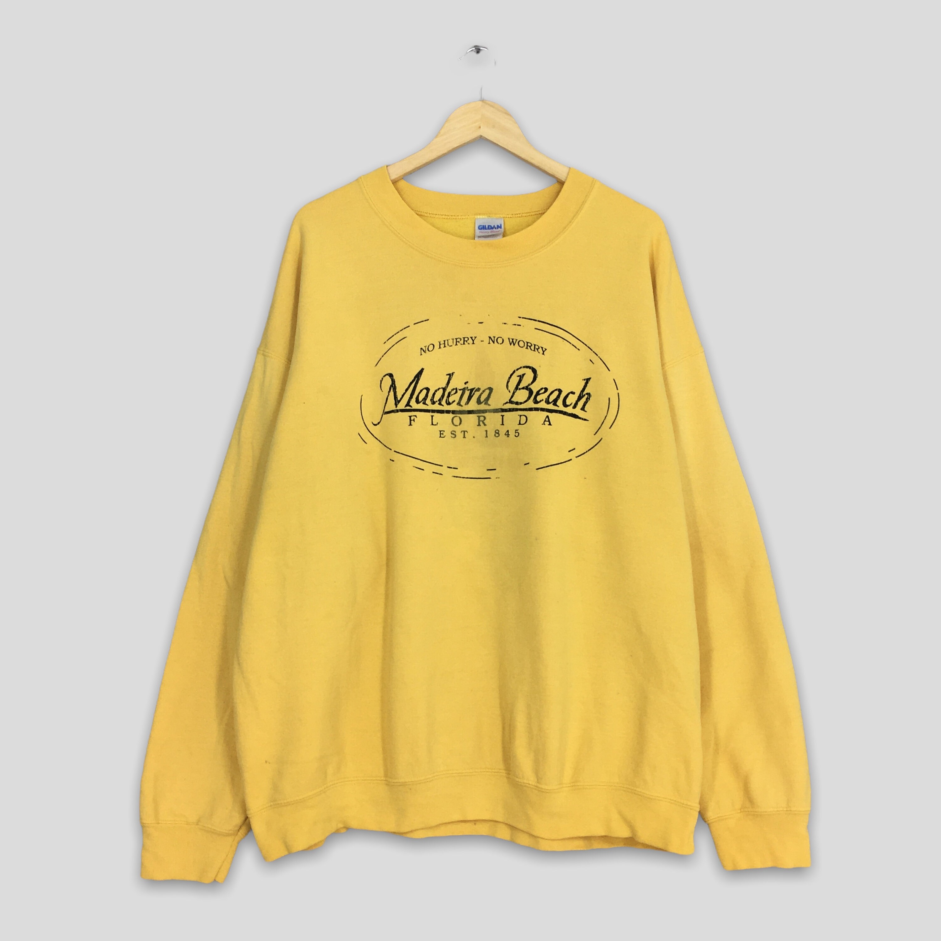 Buy Vintage Y2K Madeira Beach Florida Sweatshirt Xlarge Madeira