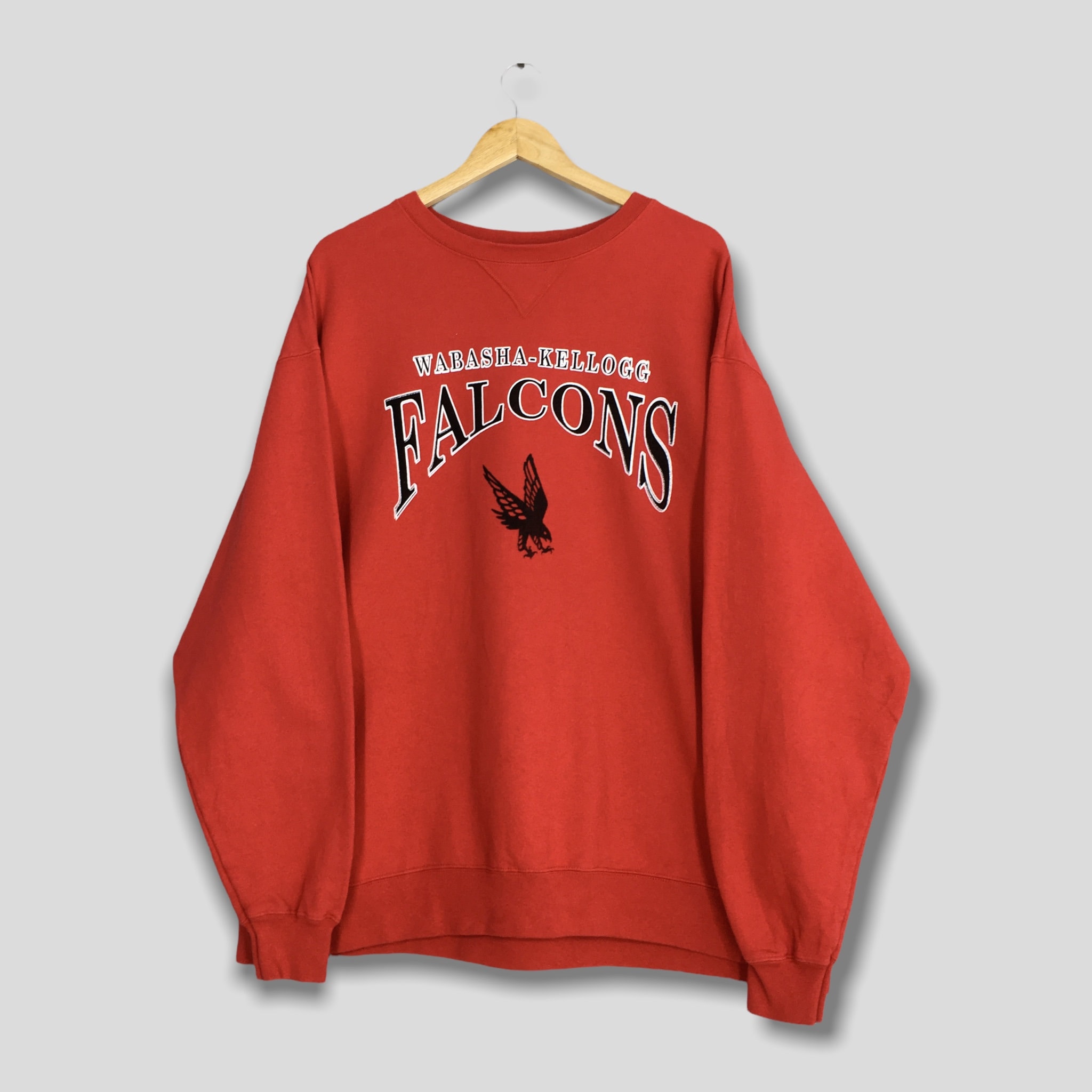 Vintage Wabasha Kellogg Falcons Football Sweatshirt Xlarge Y2K - Etsy