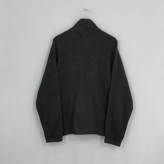 Vintage Columbia Fleece Black Sweater Large 90's Columbia Sportswear Company Columbia Polartec Fleece Zipper Sweatshirt Size L