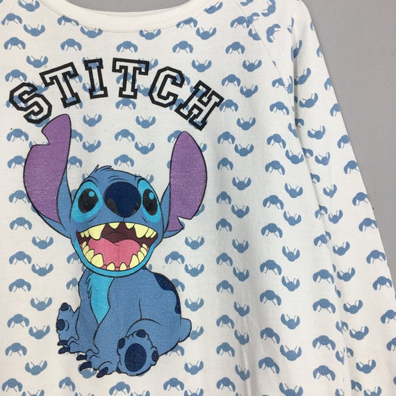 Disney Lilo & Stitch Kids Christmas Jumper | Blue Graphic Knitted Sweater |  Xmas Pullover Knitwear | Winter Festive Gift