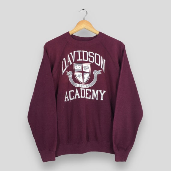 Vintage 90s Davidson Academy Sweatshirt Large Dav… - image 1