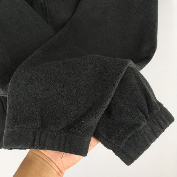 Vintage Men’s Columbia Black Fleece Sweater Large… - image 4