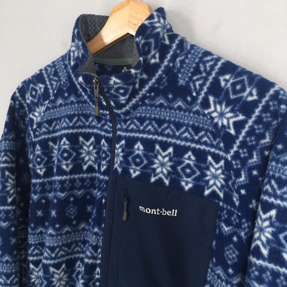 Vintage Mont-bell Fleece Climaplus Sweater Medium… - image 3