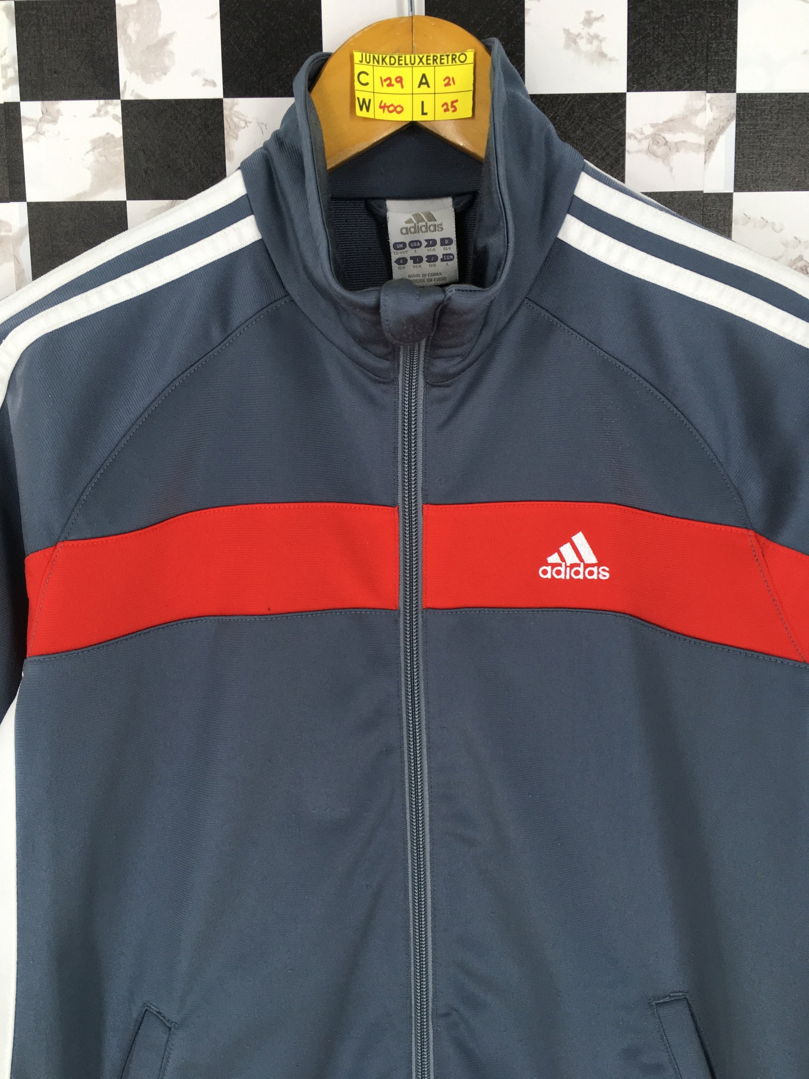 vintage adidas track jacket mens
