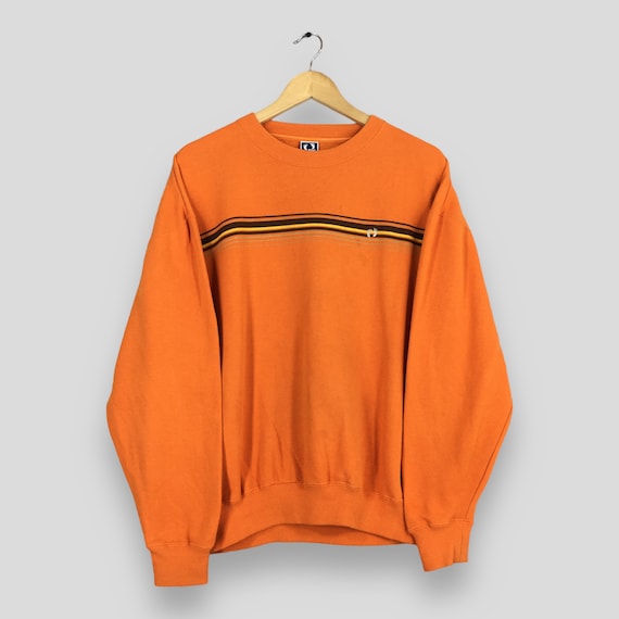 Vintage 90s Hang Ten Orange Sweatshirt Large Hang… - image 1
